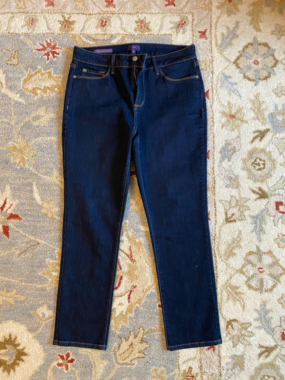 NYDJ Women's Skinny Jeans in Dark Indigo Size 8